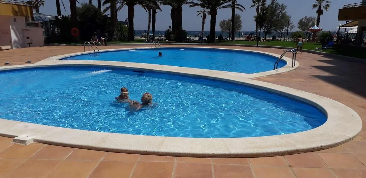 Appartement Première Ligne de mer avec piscine Roses